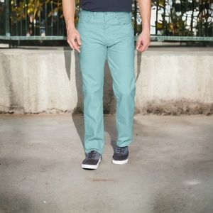 Levis Mens 501 Original Shrink to Fit Jeans Gulf Stream Blue Size 31x32 New